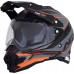 Šalmas enduro AFX FX-41DS ADVENTURE FROST GRAY/ORANGE